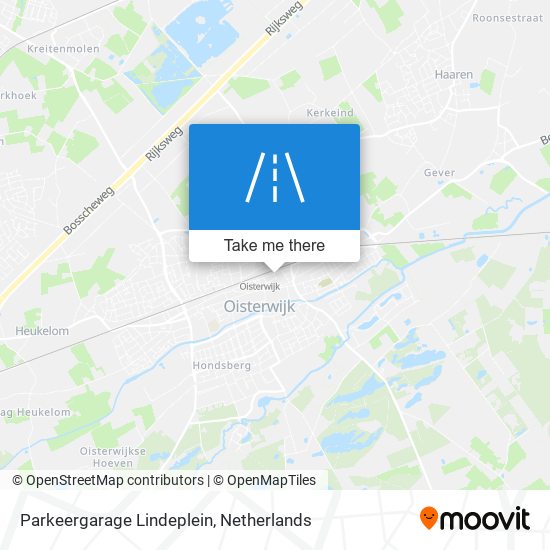 Parkeergarage Lindeplein map