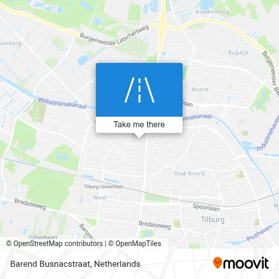 Barend Busnacstraat map