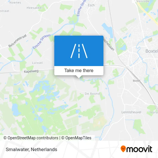 Smalwater map