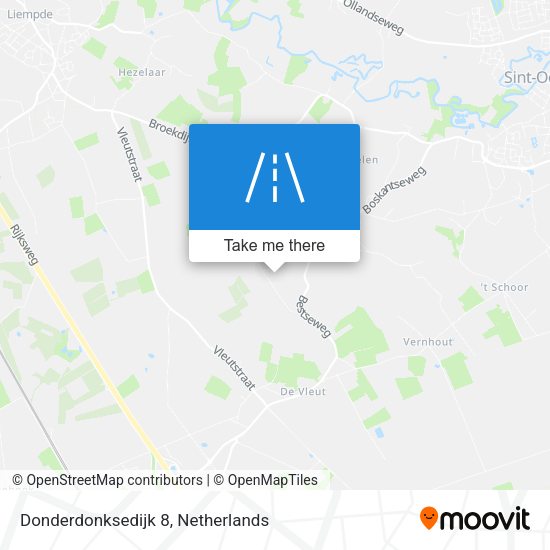 Donderdonksedijk 8 map