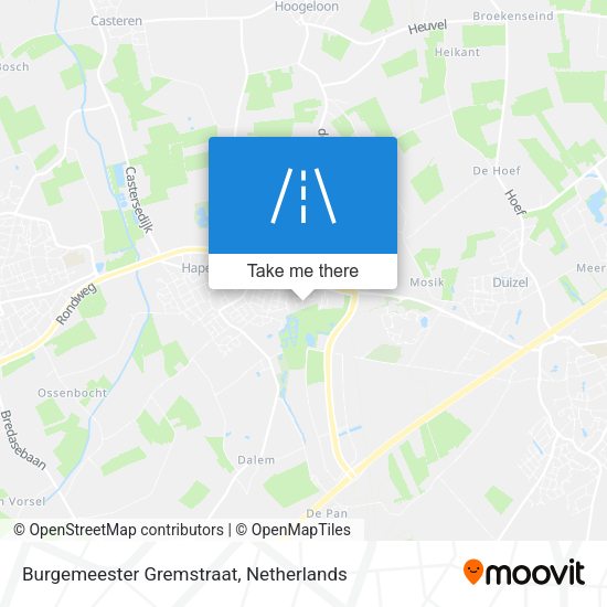 Burgemeester Gremstraat map