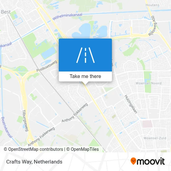 Ambachtsweg map