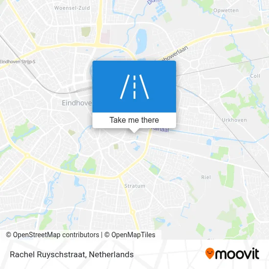 Rachel Ruyschstraat map