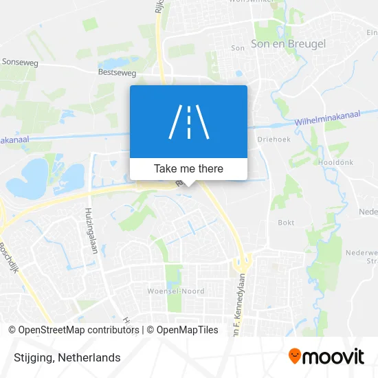 Stijging map