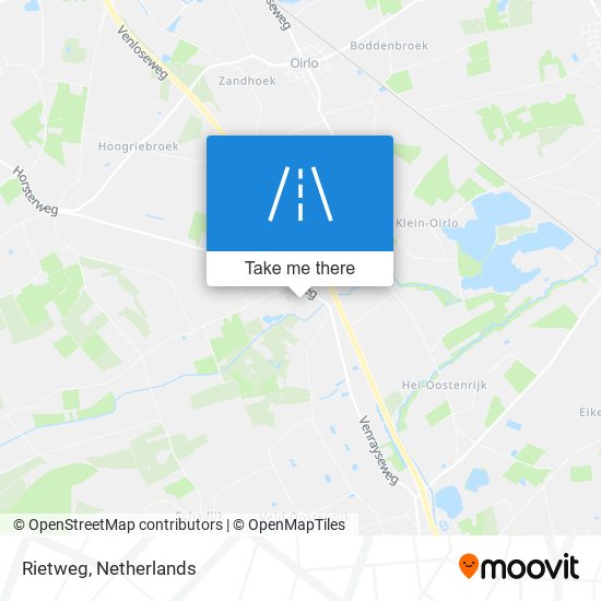 Rietweg map