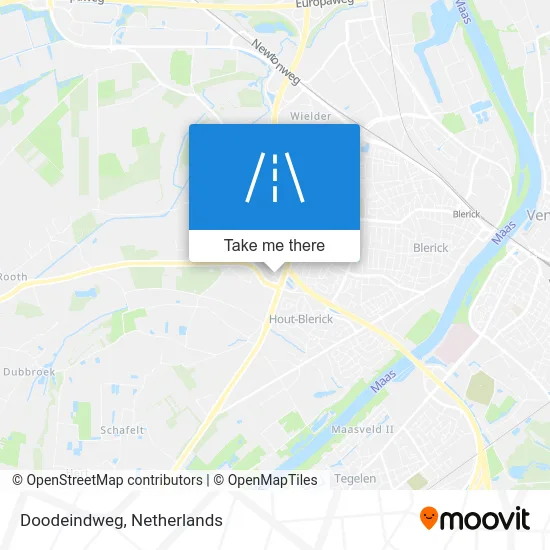Doodeindweg map