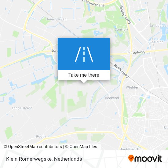 Klein Römerwegske map