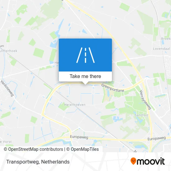 Transportweg map