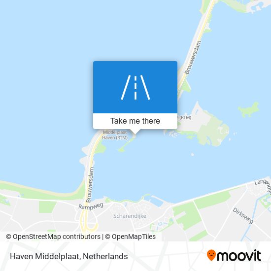 Haven Middelplaat Karte