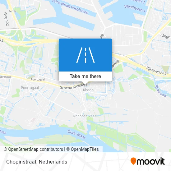 Chopinstraat map