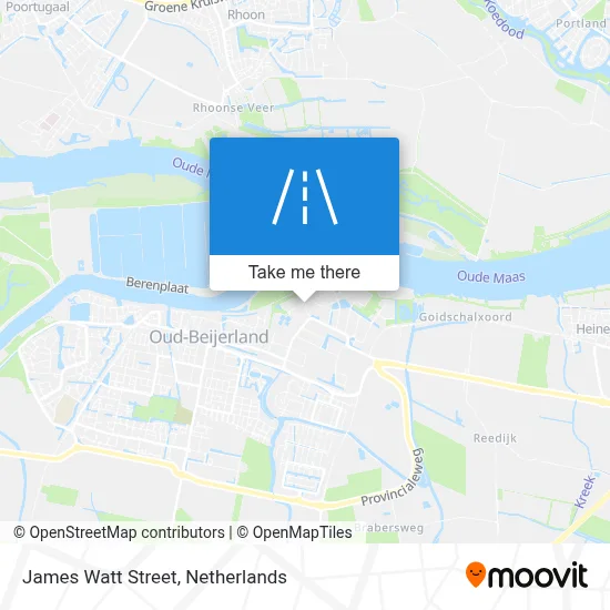 James Wattstraat map