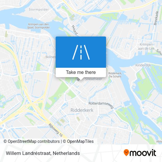 Willem Landréstraat map