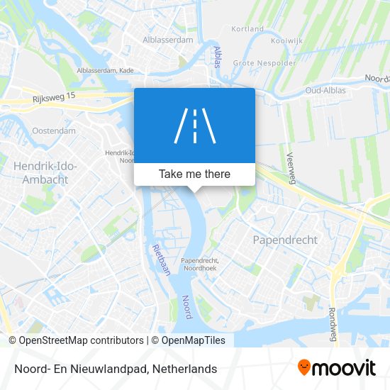Noord- En Nieuwlandpad map