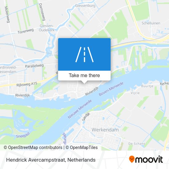 Hendrick Avercampstraat map