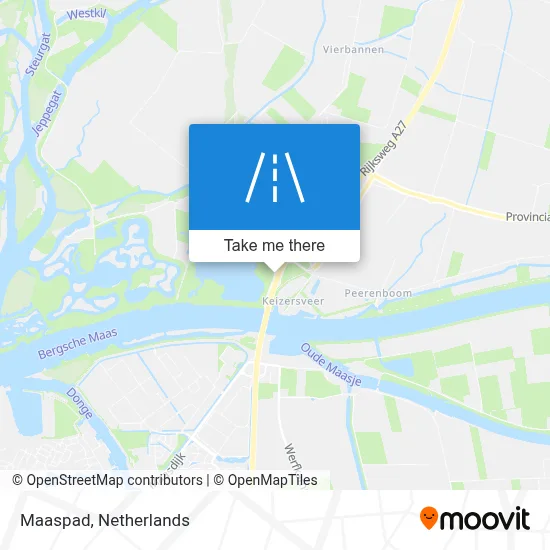 Maaspad map