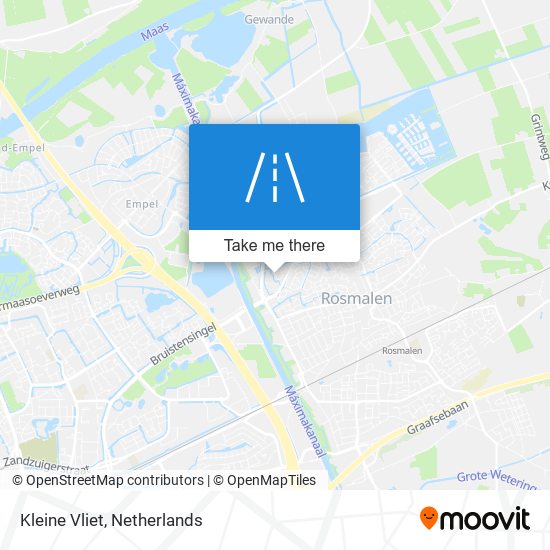 Kleine Vliet map