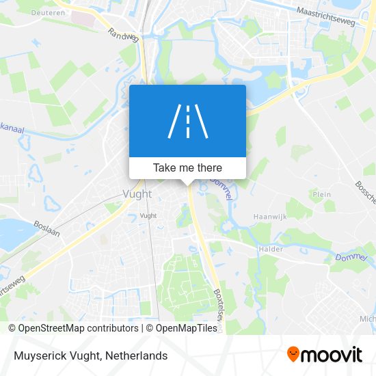 Muyserick Vught map