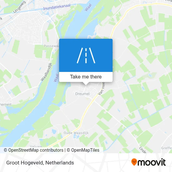Groot Hogeveld map