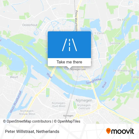 Peter Willstraat map