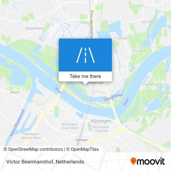 Victor Beermannhof map