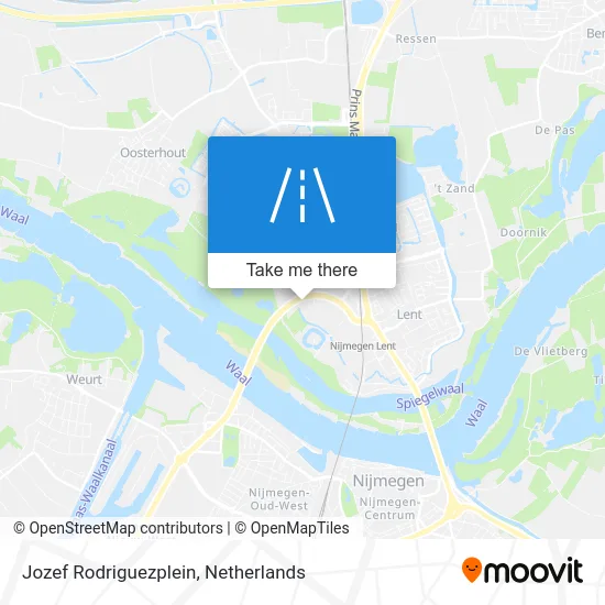 Jozef Rodriguezplein map