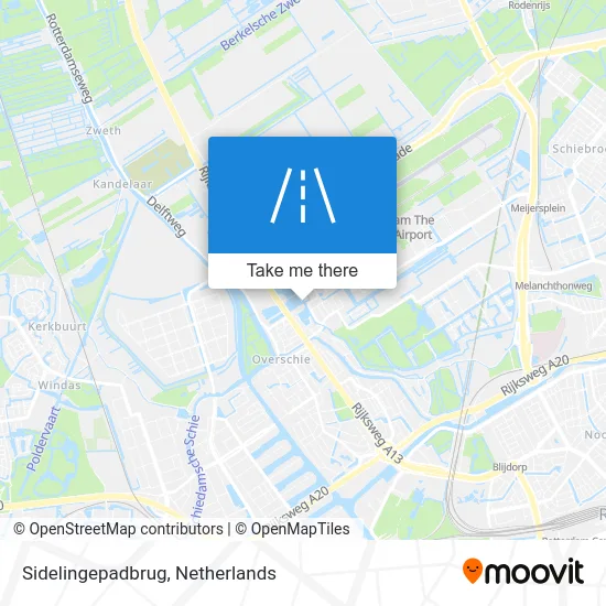 Sidelingepadbrug map