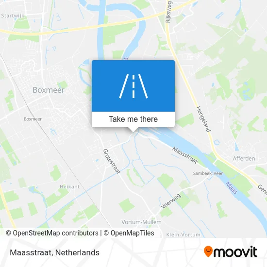 Maasstraat map