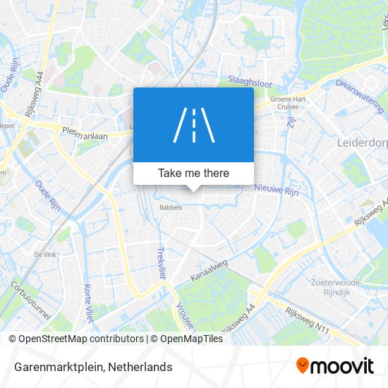 Garenmarktplein map