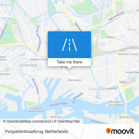 Potgieterstraatbrug map