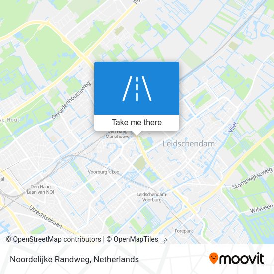 Noordelijke Randweg map