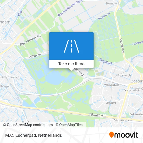 M.C. Escherpad map