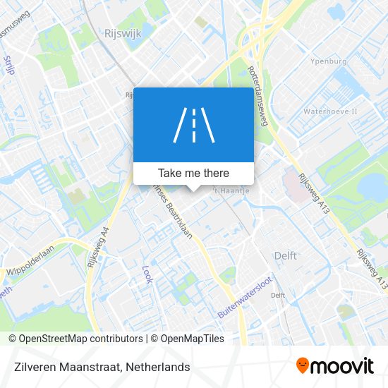 Zilveren Maanstraat map