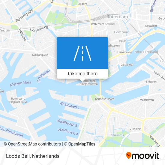 Loods Bali map