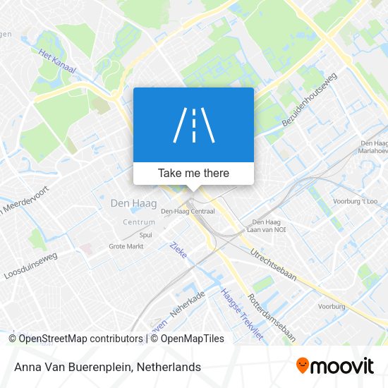 Anna Van Buerenplein map