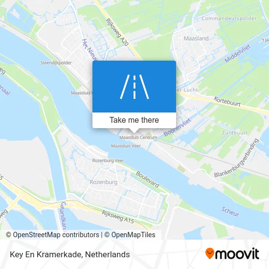 Key En Kramerkade map