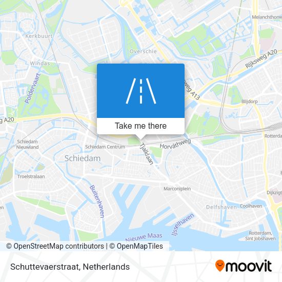 Schuttevaerstraat map