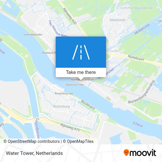 Watertoren map