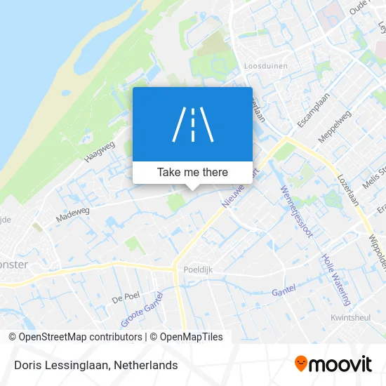 Doris Lessinglaan map