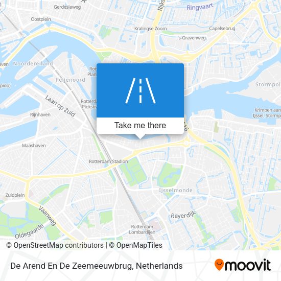 De Arend En De Zeemeeuwbrug map