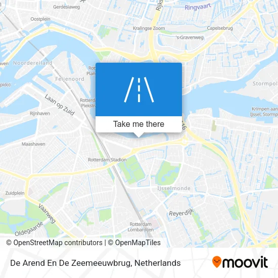 De Arend En De Zeemeeuwbrug map