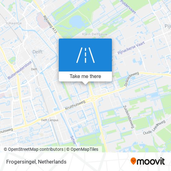 Frogersingel map