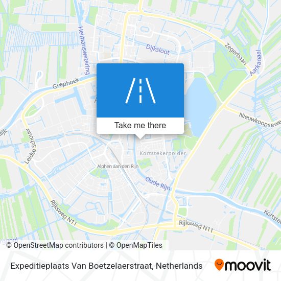 Expeditieplaats Van Boetzelaerstraat map