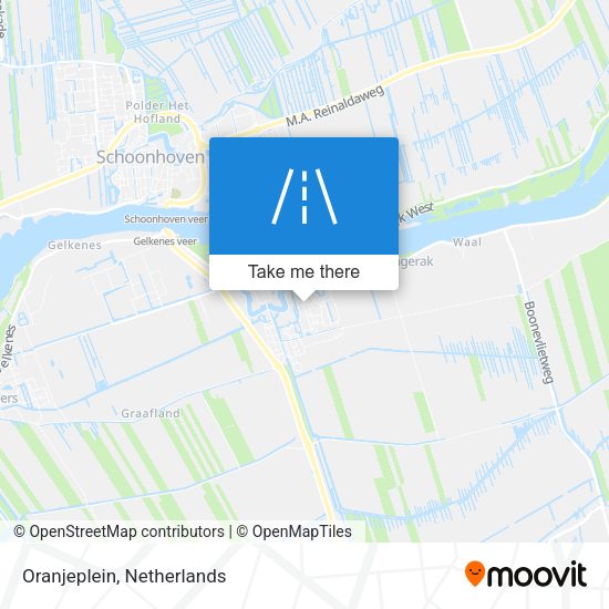 Oranjeplein map