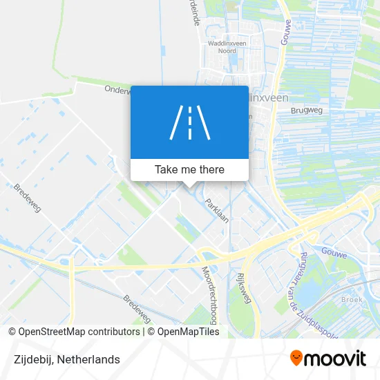 Zijdebij map