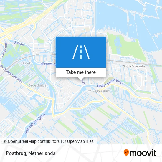 Postbrug map