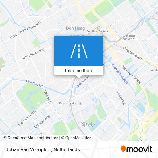 Johan Van Veenplein map