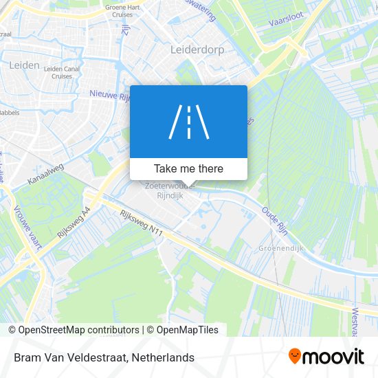 Bram Van Veldestraat map