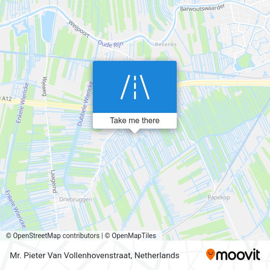 Mr. Pieter Van Vollenhovenstraat map