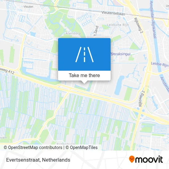 Evertsenstraat map