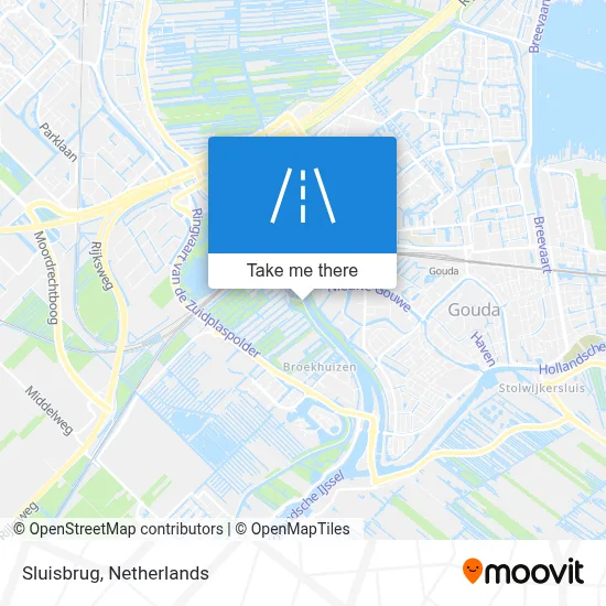 Sluisbrug map